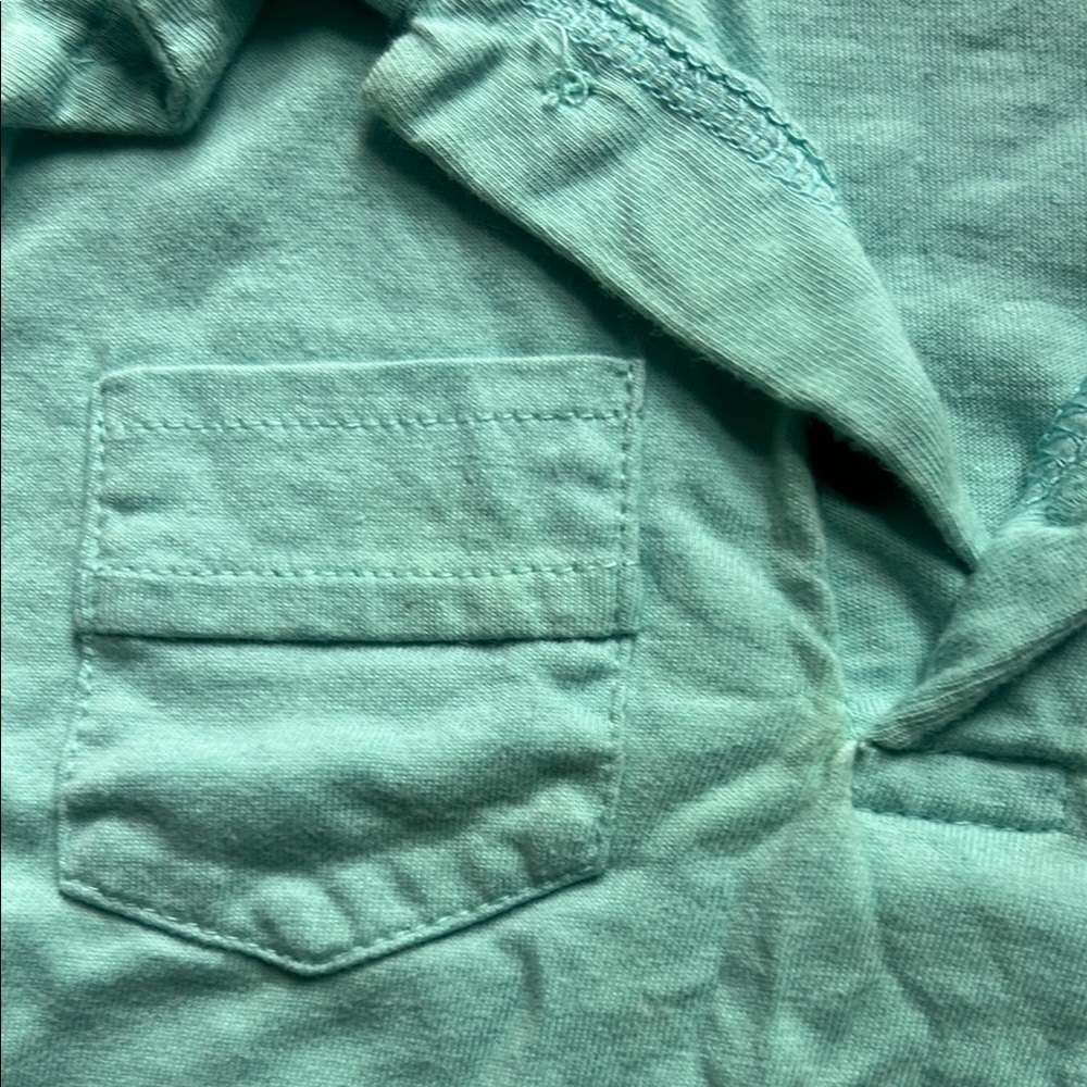 Kate Quinn Blue Button Down Shirt - Picture 3 of 6